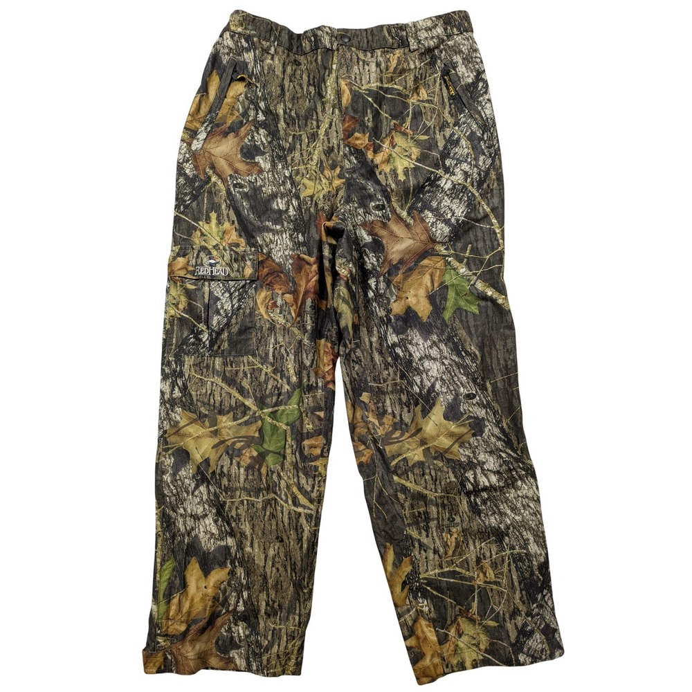 RedHead Snow Pants Mens 2XL Camo Gore-Tex Mossy Oak Waterproof Lined Hunting